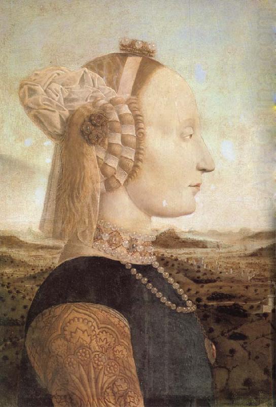 Portrait of Battista Sforza, Piero della Francesca